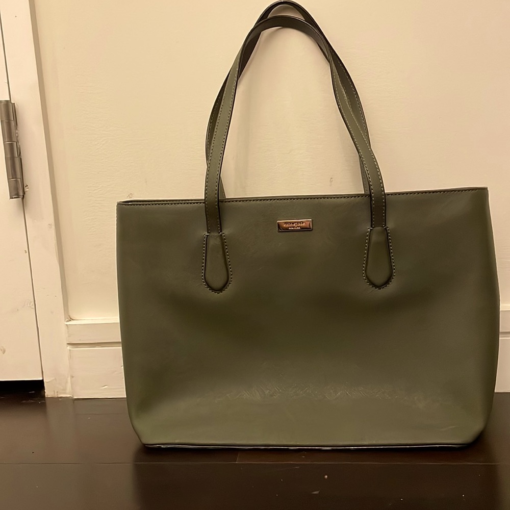 Green Kate Spade Laptop Tote Bag